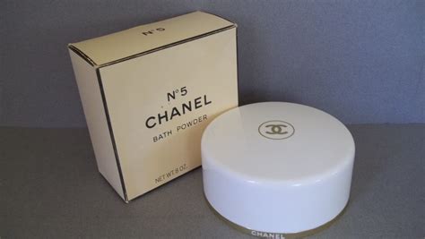 chanel no 5 powder|Chanel number 5 dusting powder.